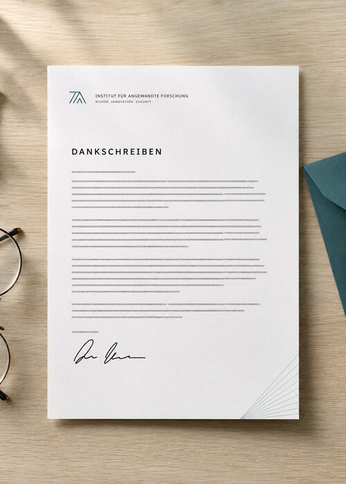 Dankschreiben