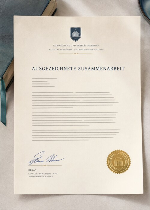 Dankschreiben